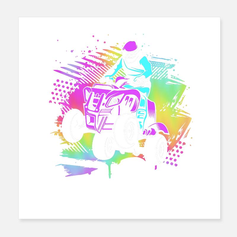 quad Poster 20 x 20 cm