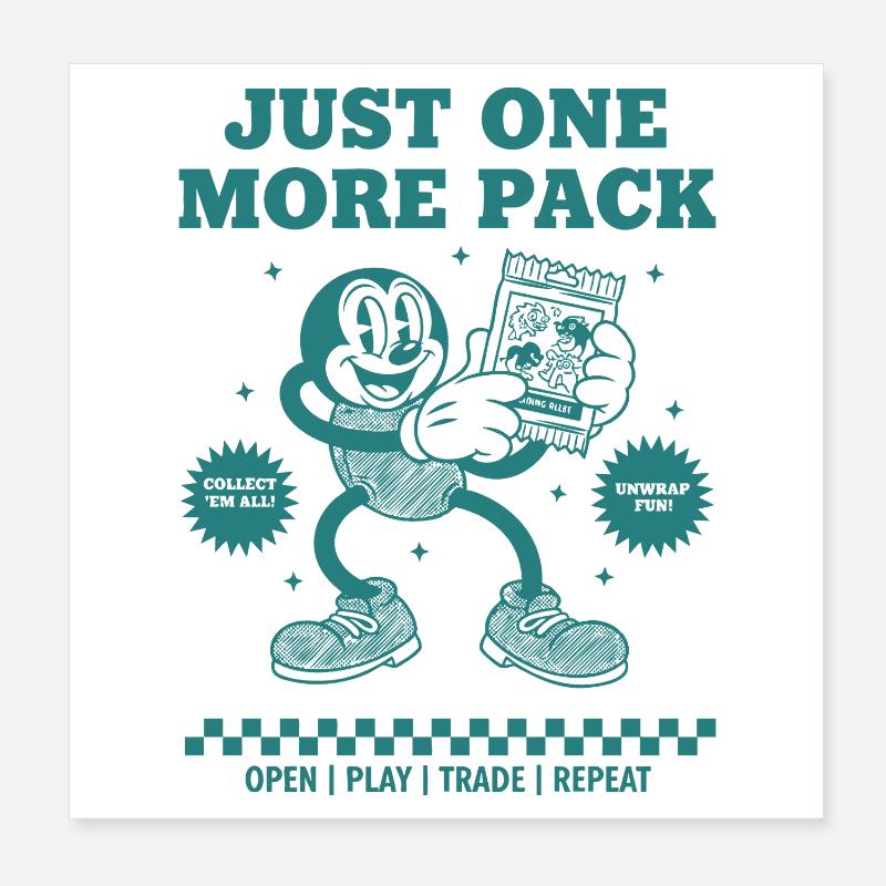 Juste un échange de cartes à collectionner de plus avec un pack Open Play Poster 20 x 20 cm