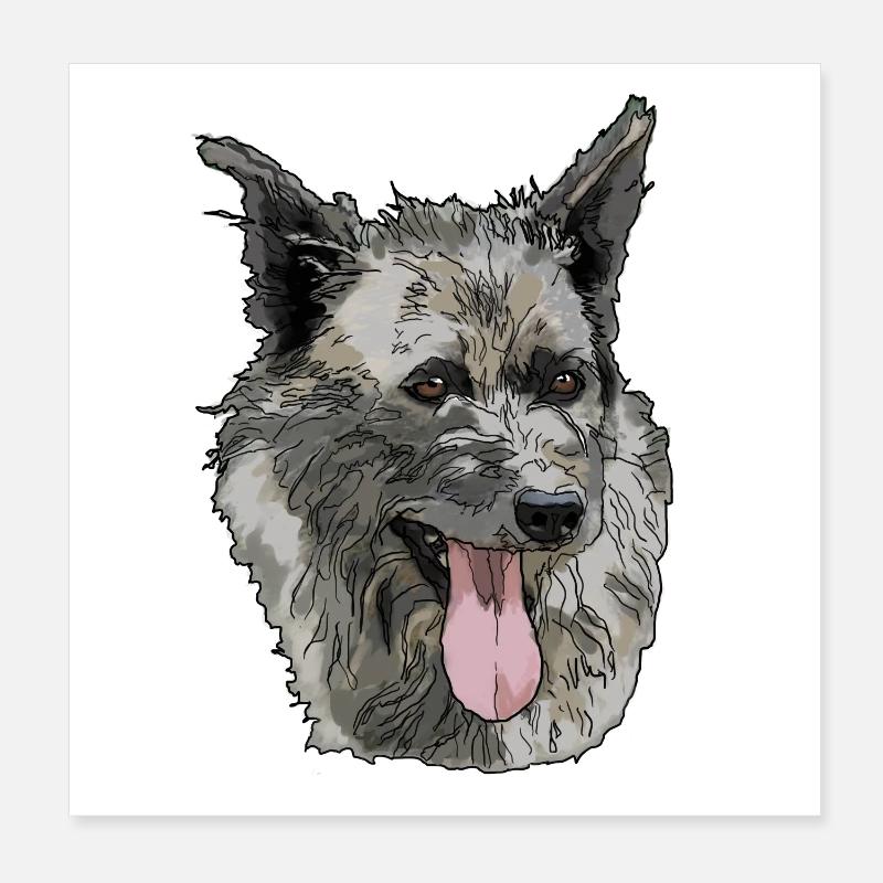 Berger Picard Poster 20 x 20 cm
