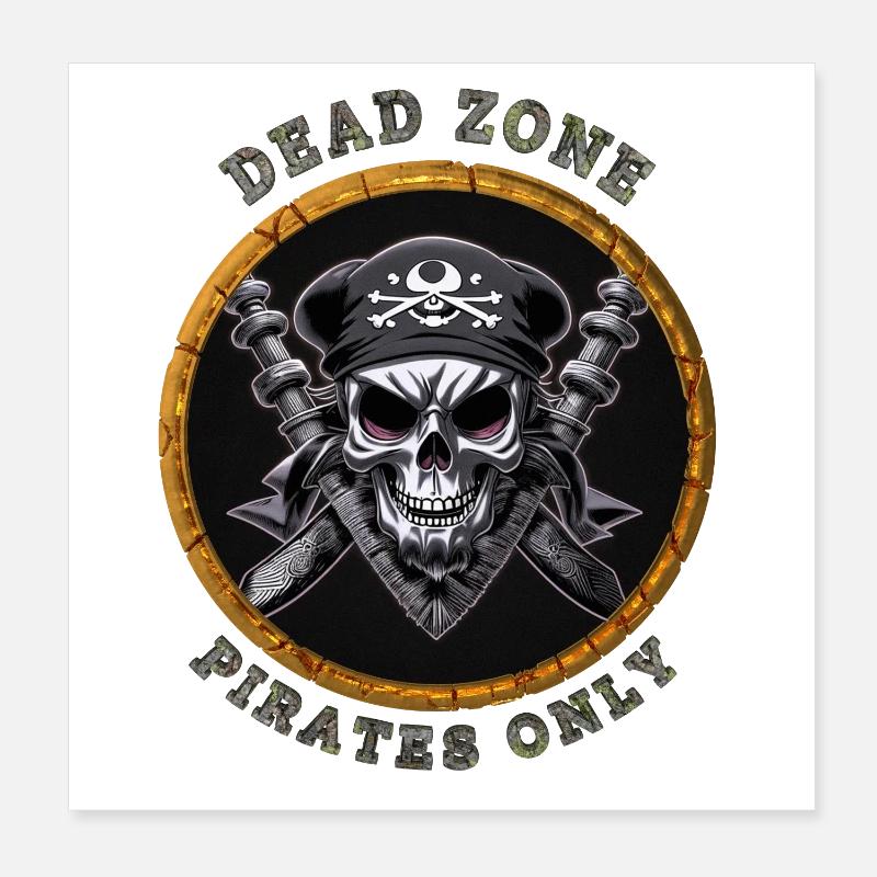 Dead Zone v6 Poster 20x20 cm