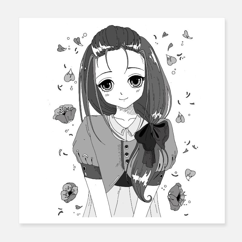 manga Poster 20 x 20 cm