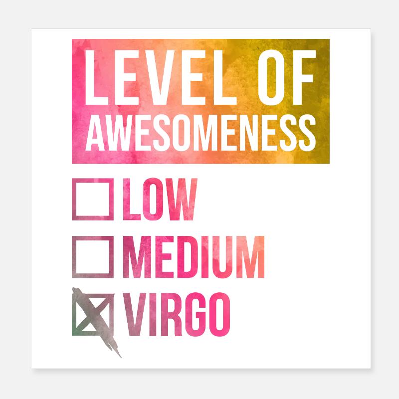 Vierge Poster 20 x 20 cm