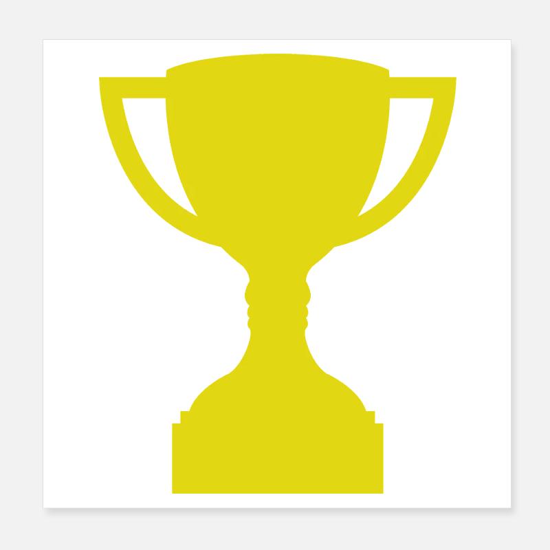 Trophée Poster 20 x 20 cm