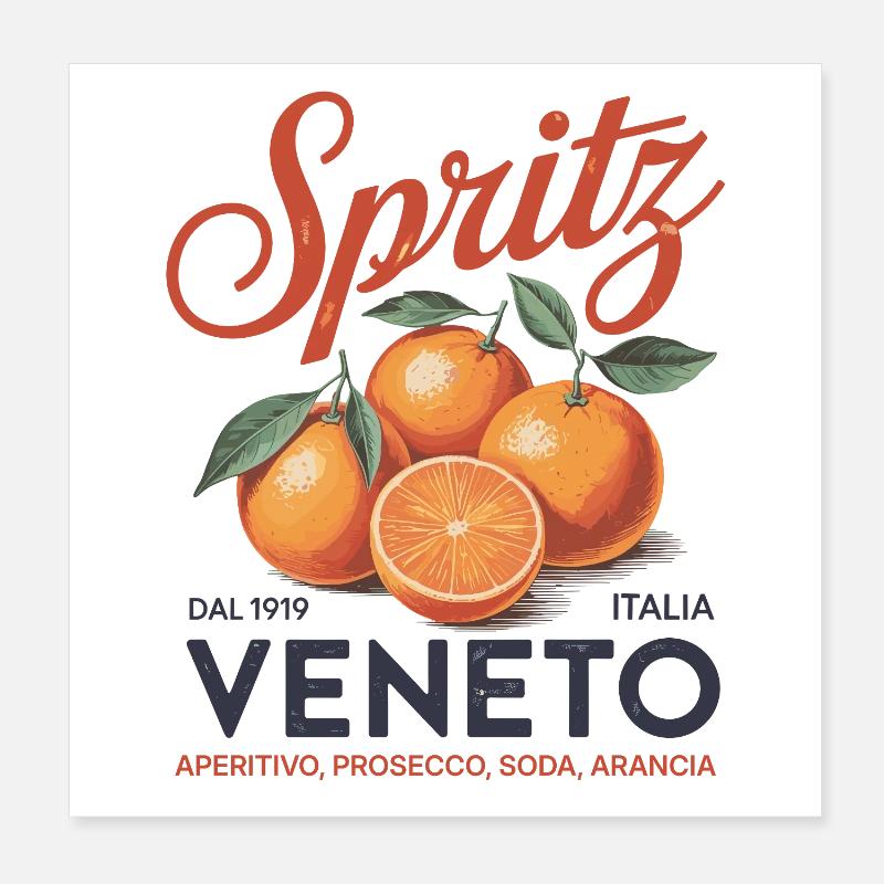 Aperitivo au coucher du soleil Poster 20 x 20 cm