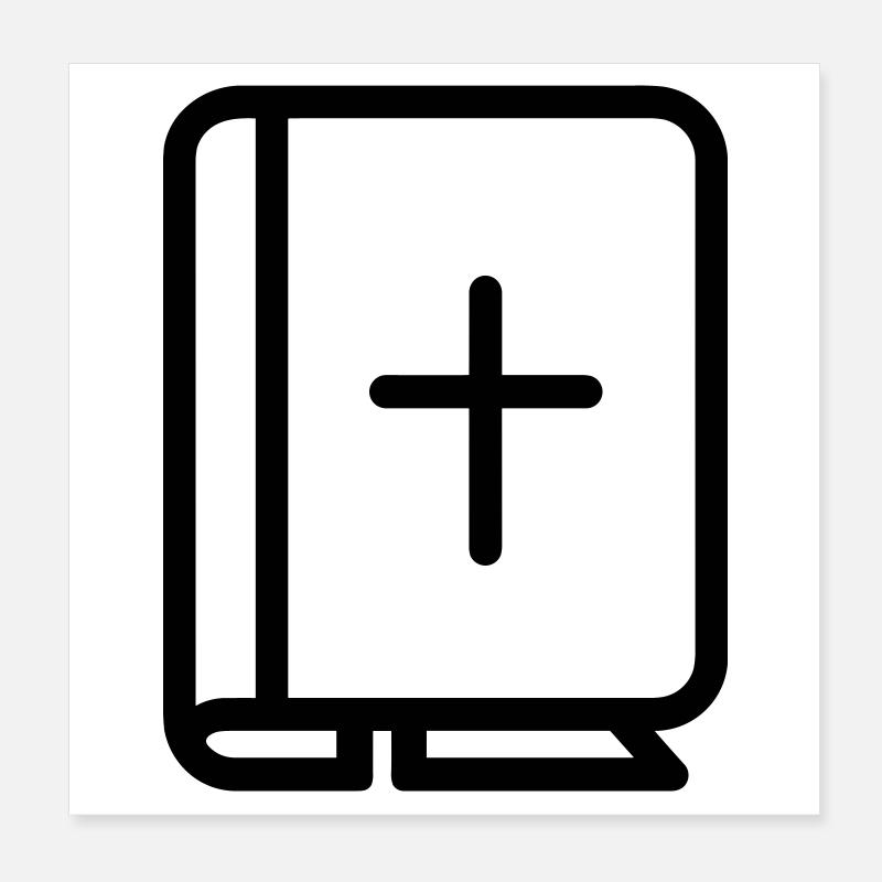 bible Poster 20 x 20 cm