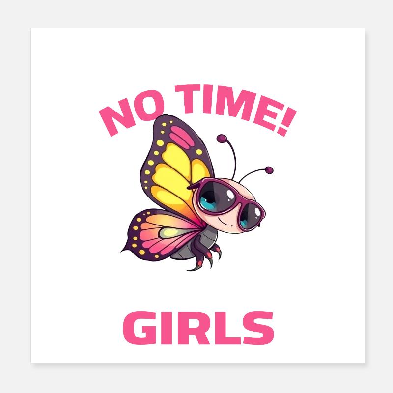 Butterfly Poster 20x20 cm
