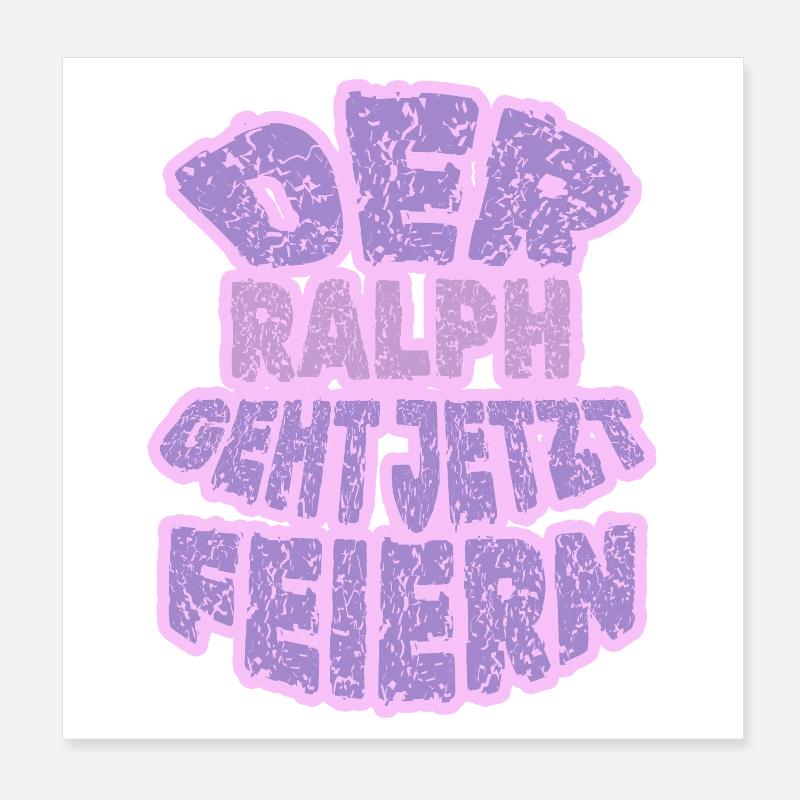 Dégueuler Poster 20 x 20 cm
