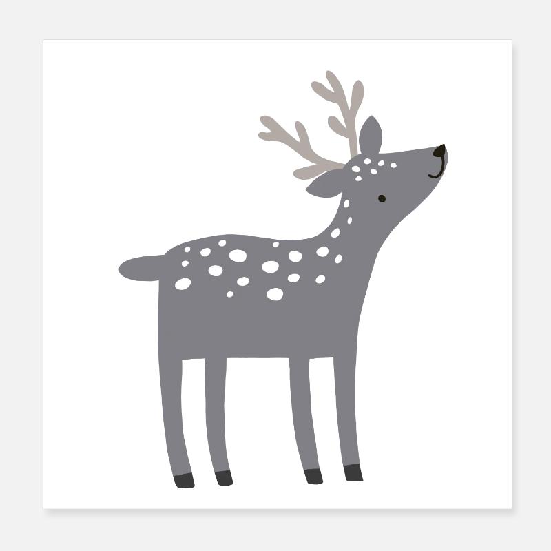 Renne Hirsch Poster 20 x 20 cm