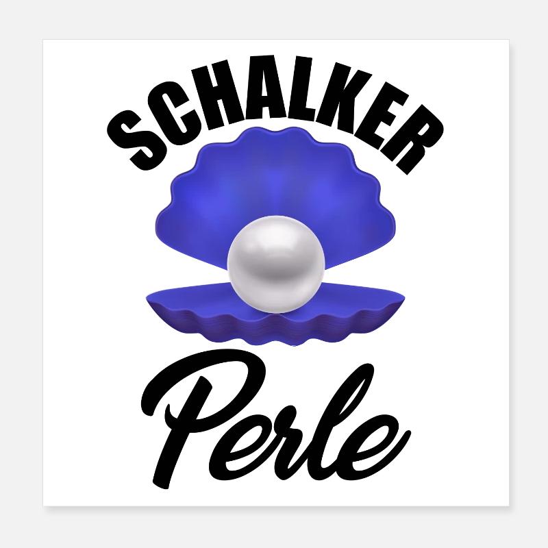 Ruhrpott Gelsenkirchen Perle Poster 20x20 cm