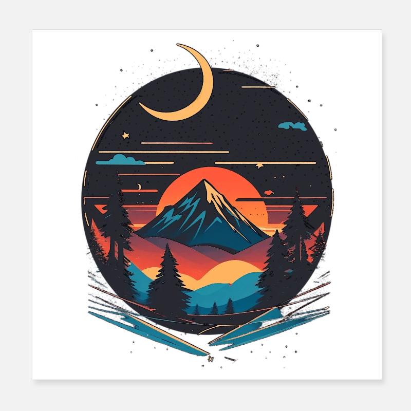 Aventure Poster 20 x 20 cm