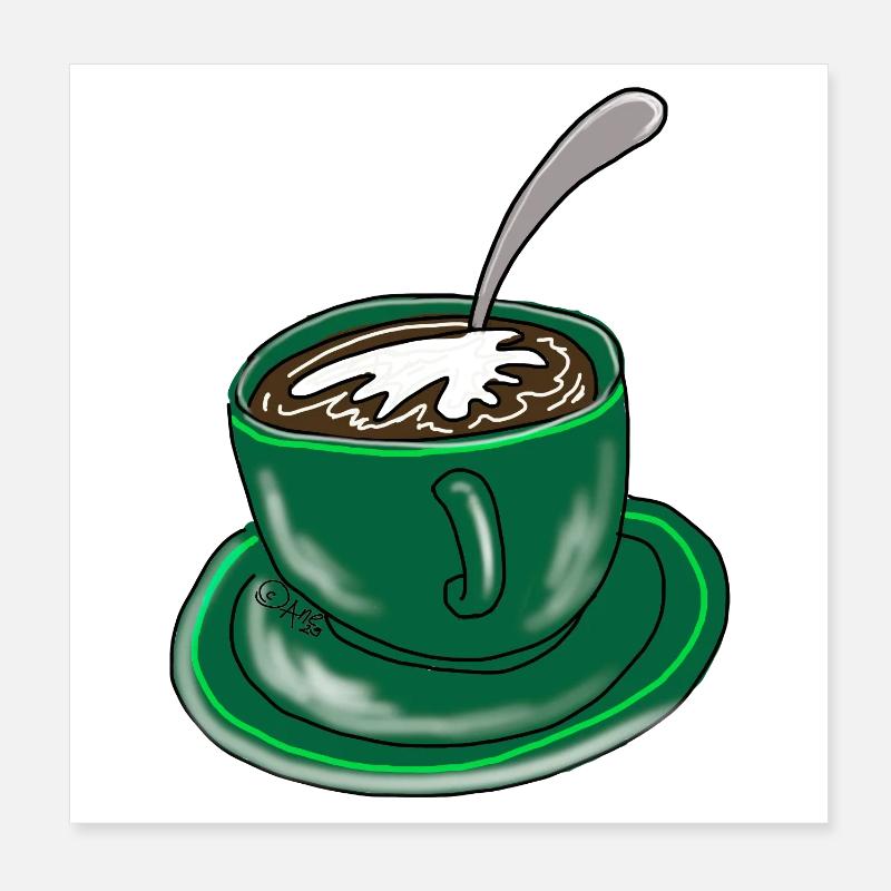 Tasse Poster 20x20 cm