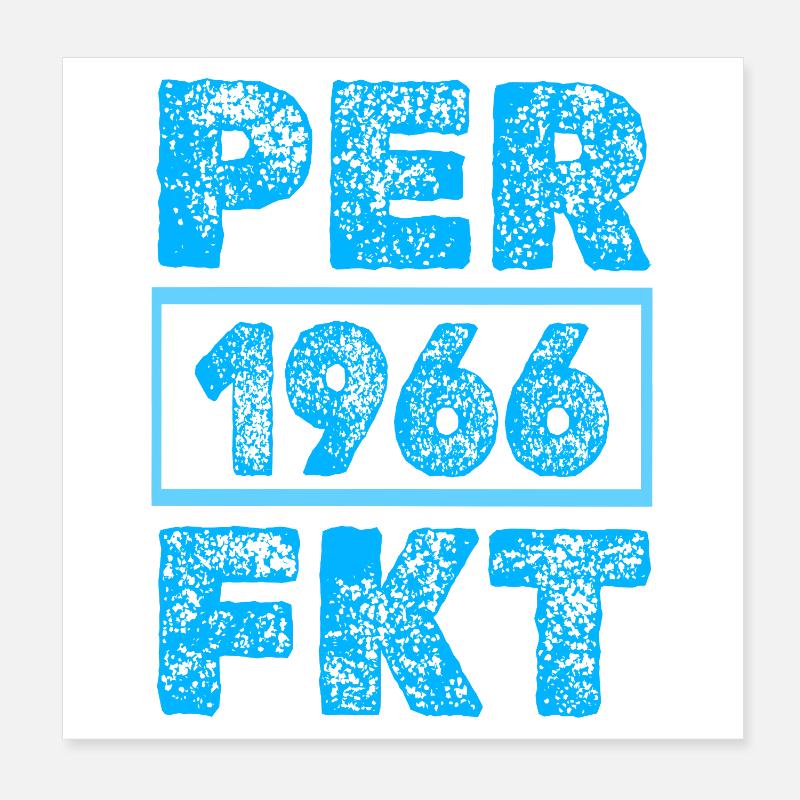 Perfected in 1966 Poster 8" x 8" (20x20 cm)