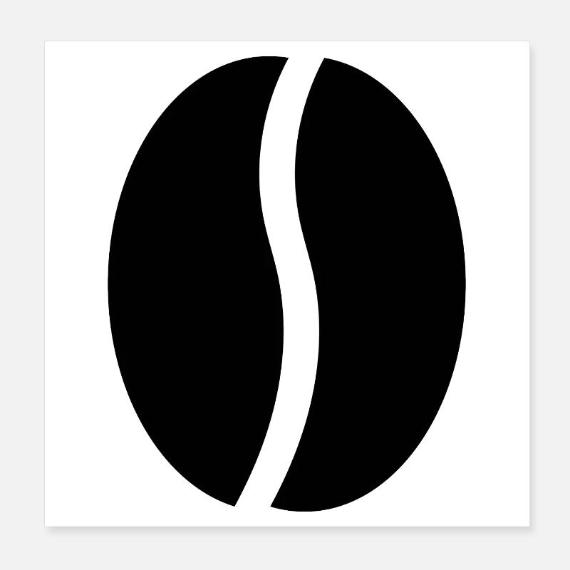 Coffee Beans Poster 8" x 8" (20x20 cm)