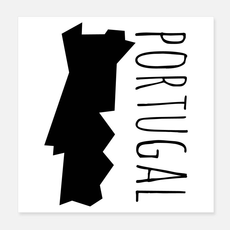 portugal Poster 20 x 20 cm
