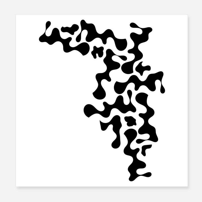 stains Poster 8" x 8" (20x20 cm)