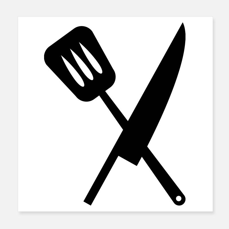 Cuisine Poster 20x20 cm