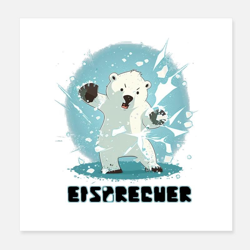 Eisbrecher Poster 20x20 cm