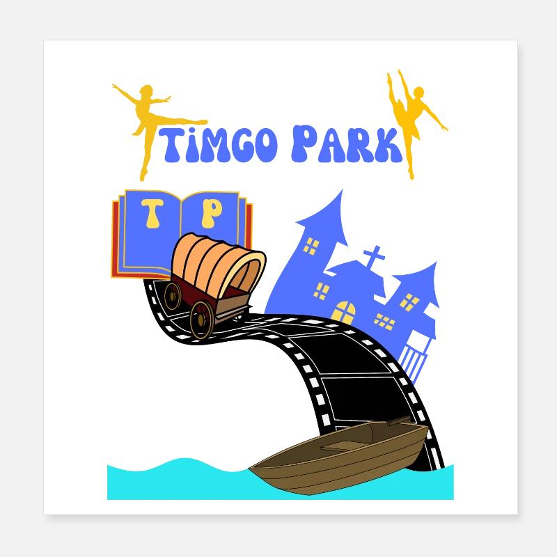 Timgo Park Poster 20x20 cm
