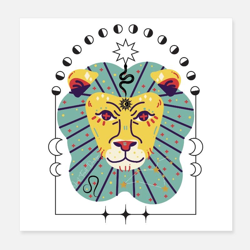 leo 2.0 Poster 20x20 cm
