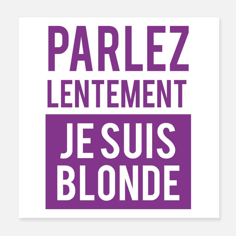 Glaubensbotschaft in moderner Typografie Poster 20x20 cm