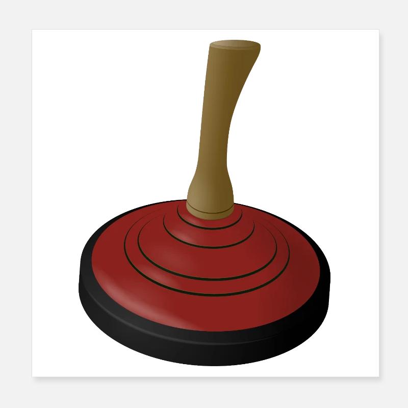 2025-EISSTOCK-rot Poster 20x20 cm