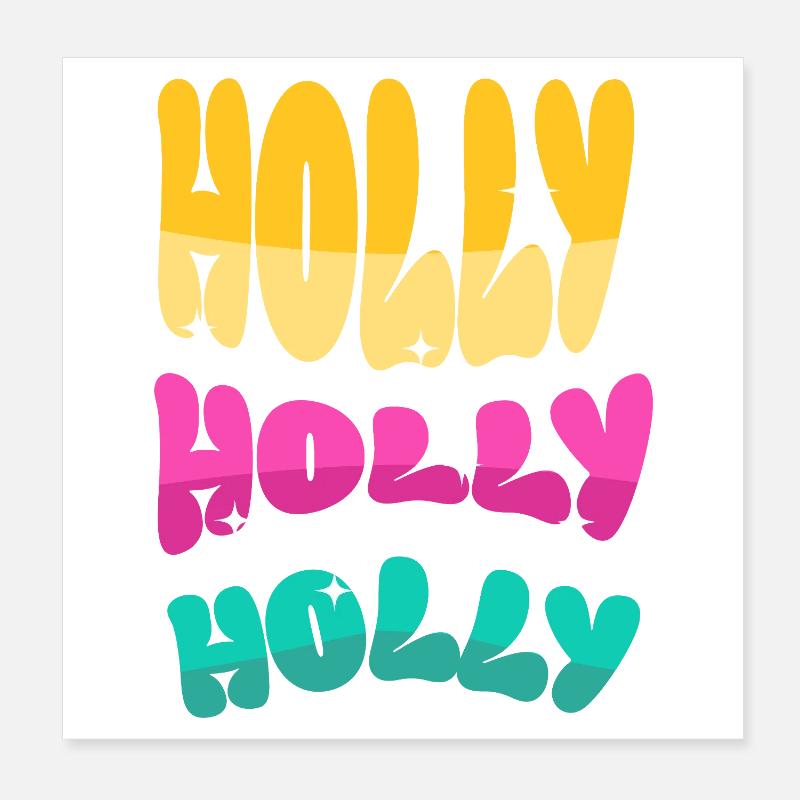 Houx Poster 20 x 20 cm