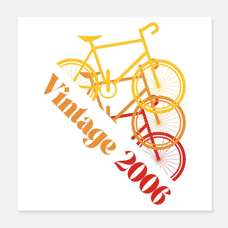 Millésime 2006 Poster 20 x 20 cm