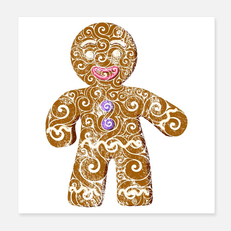Cookie Poster 8" x 8" (20x20 cm)