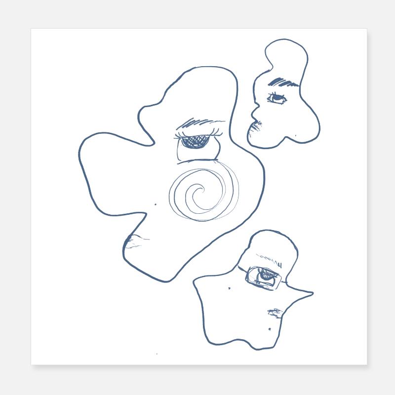 Beauté éclatante Poster 20 x 20 cm