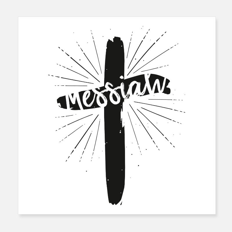 Messie Poster 20 x 20 cm