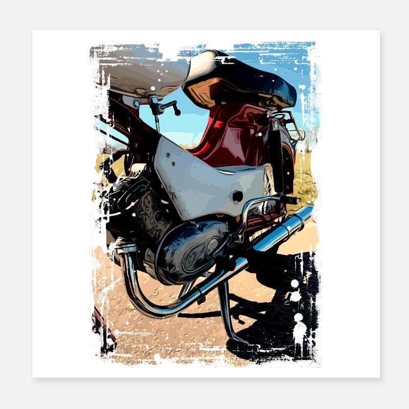 Starling Poster 8" x 8" (20x20 cm)