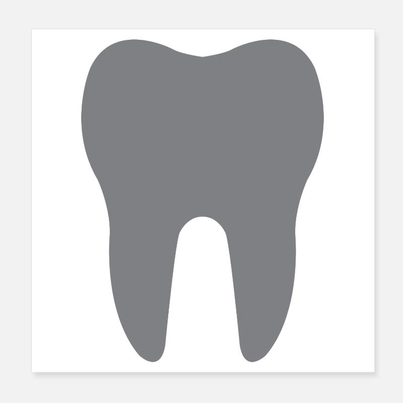 Dent Poster 20 x 20 cm