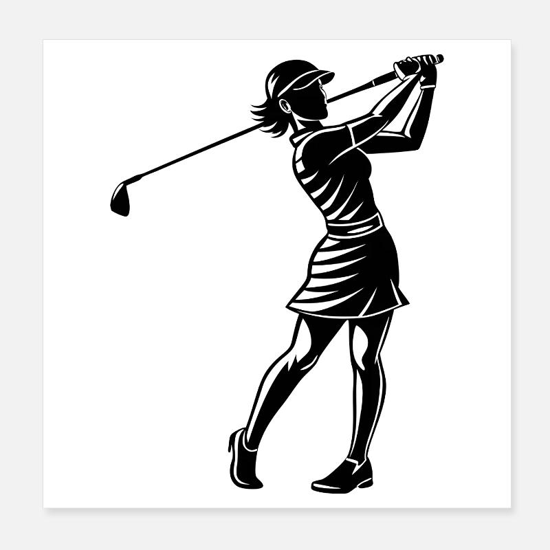 Golfeuse Poster 20 x 20 cm