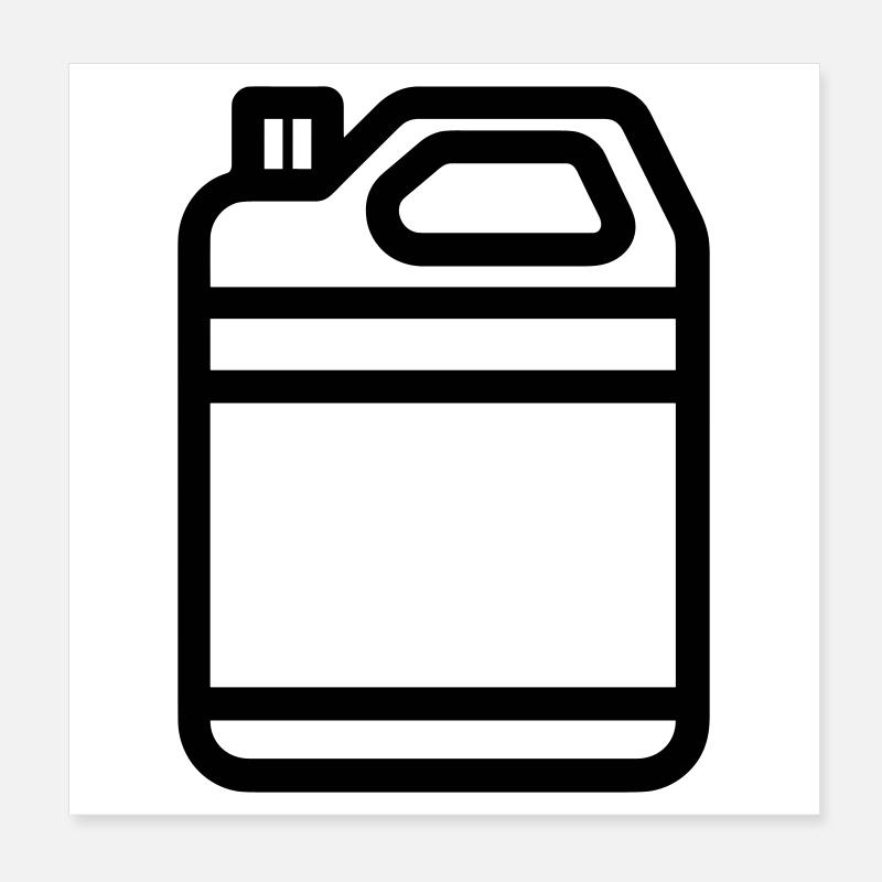 canister Poster 8" x 8" (20x20 cm)