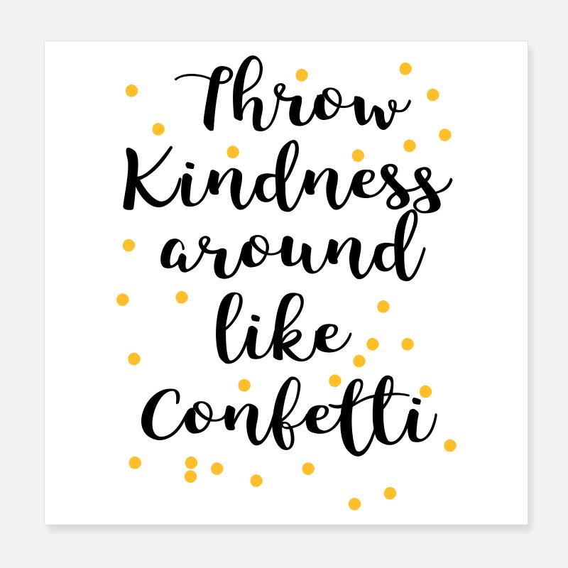 friendly Poster 8" x 8" (20x20 cm)