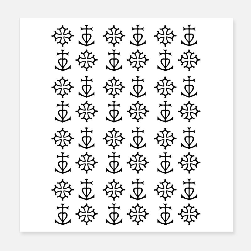 languedoc et camargue Poster 20 x 20 cm