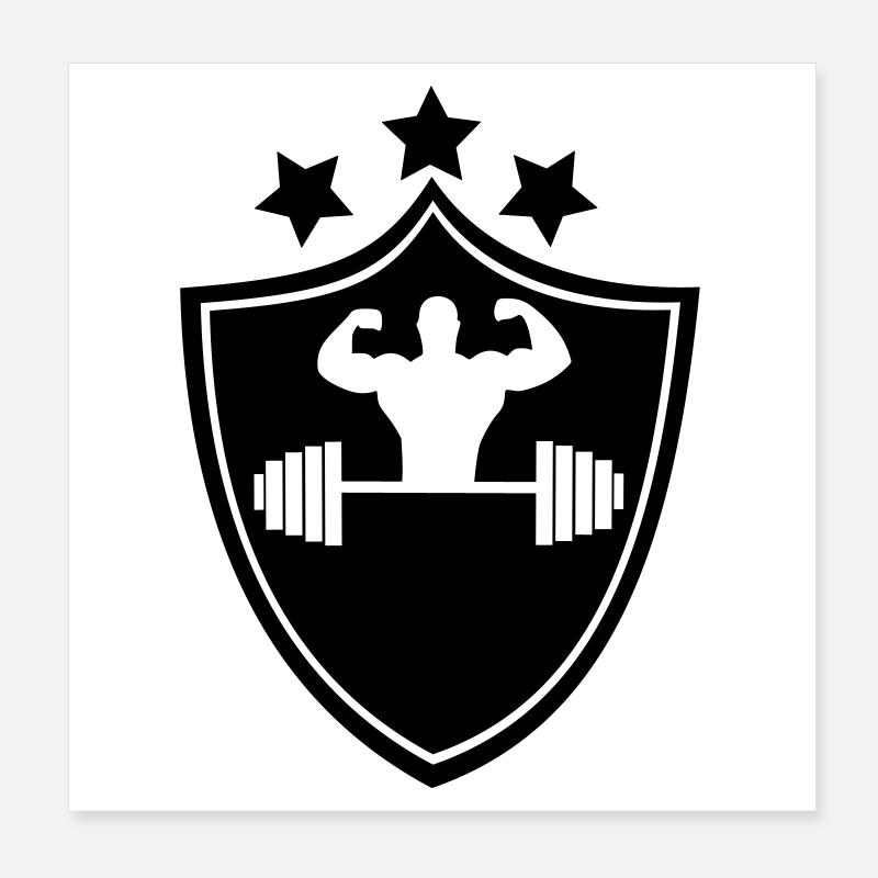 Sport Poster 20x20 cm