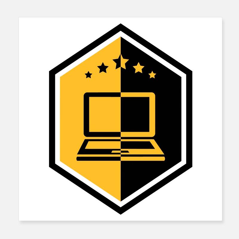 Computing / Informatik / Informatique Poster 20 x 20 cm