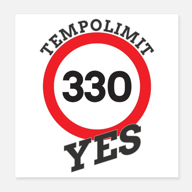 Speed limit, speed limit highway Poster 8" x 8" (20x20 cm)