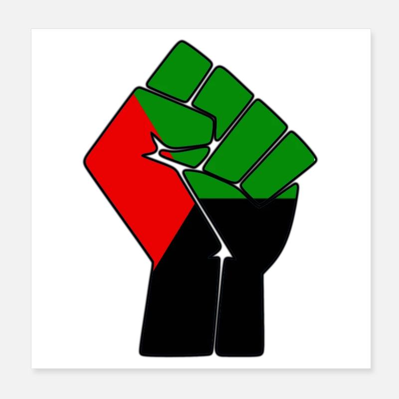 POING MADA Poster 20 x 20 cm