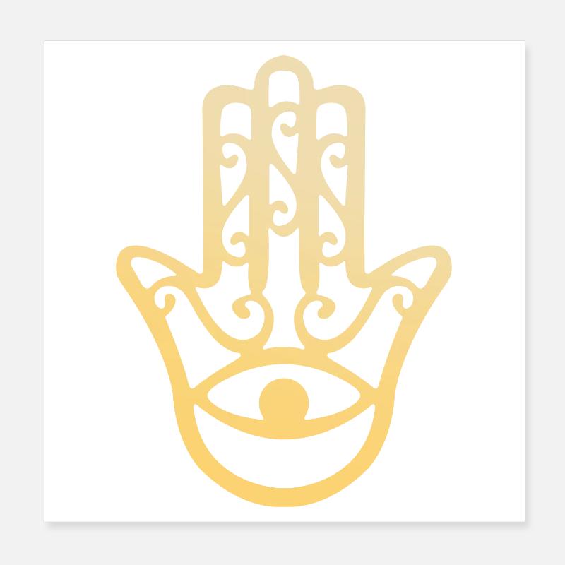 Fatma Hand Poster 20x20 cm