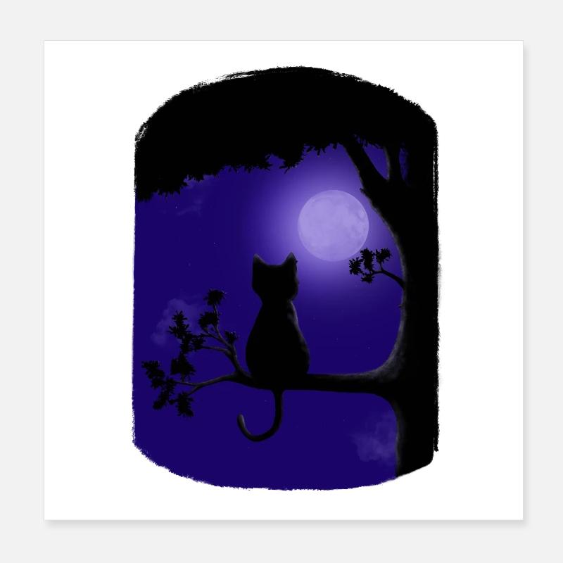 Nuit Purfect Poster 20 x 20 cm
