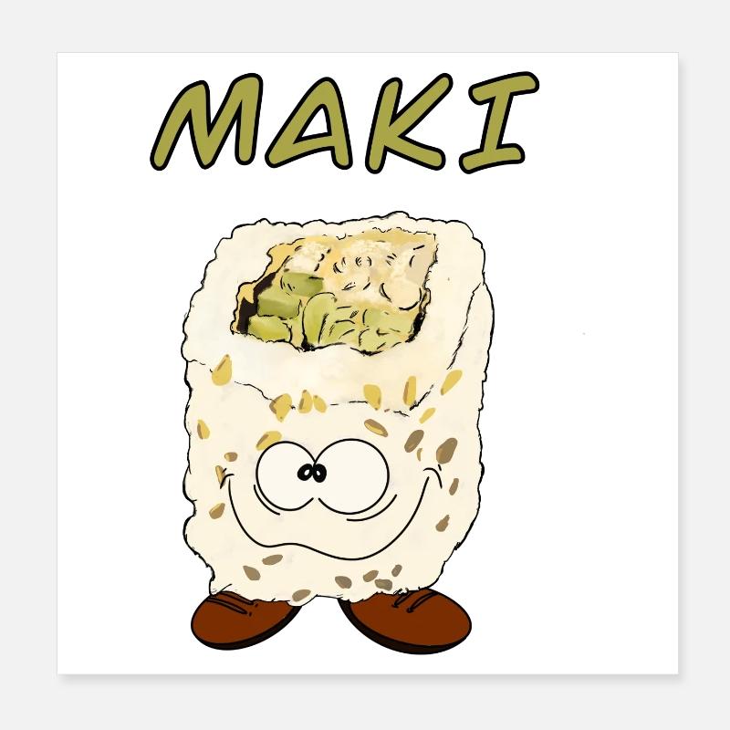 Maki-Art Poster 20x20 cm