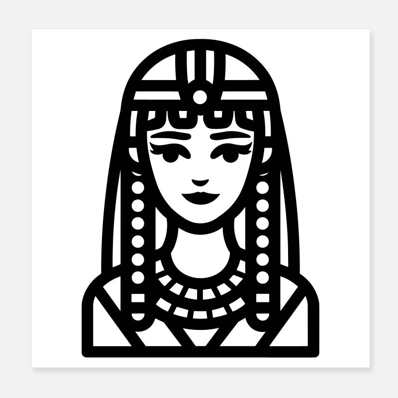 pharaon Poster 20 x 20 cm