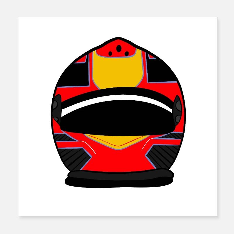 Casque Poster 20 x 20 cm