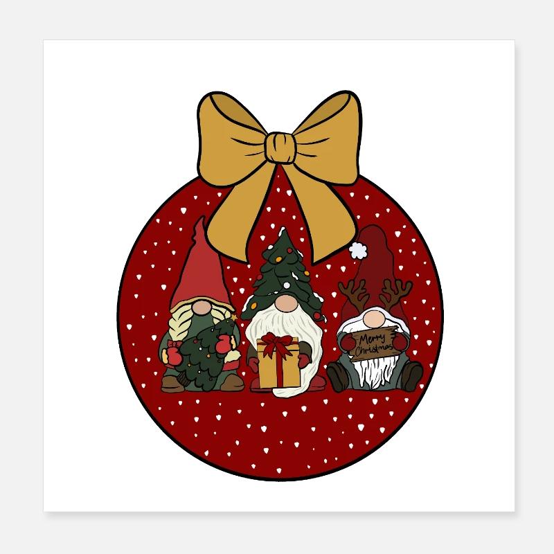 Bagatelle Poster 20 x 20 cm