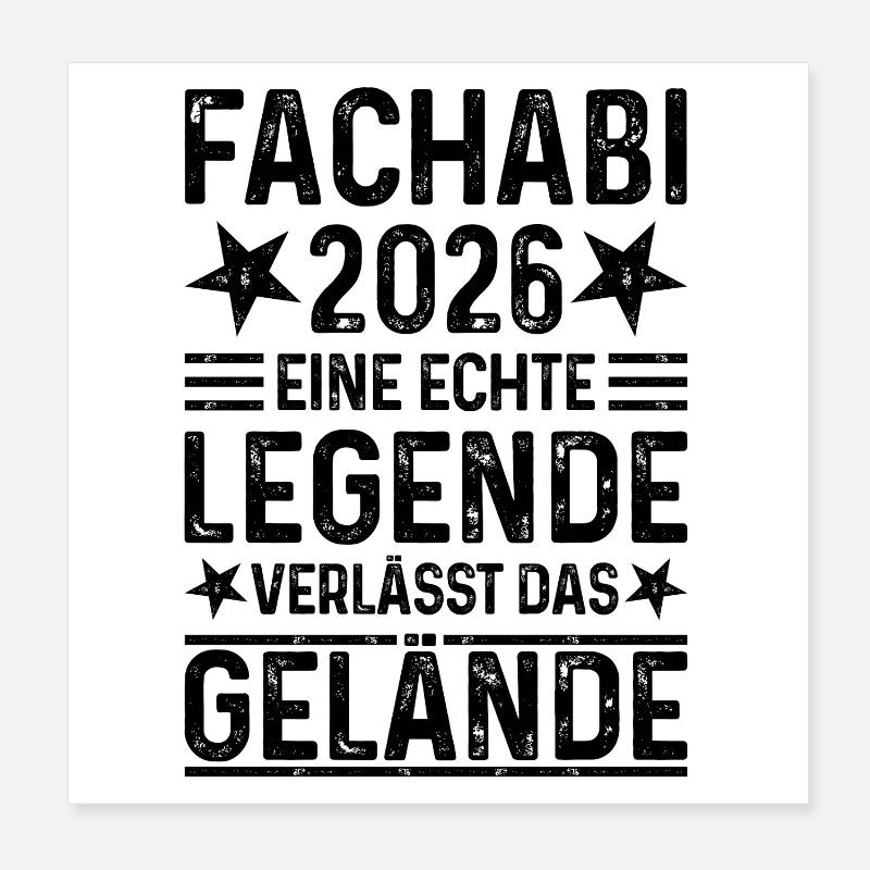 Fachabi 2026 : Une légende quitte le site Poster 20 x 20 cm