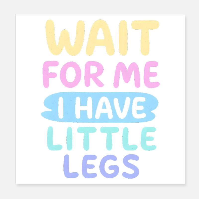 Süßer Spruch Humor Meme Lustig Geschenkidee Poster 20x20 cm