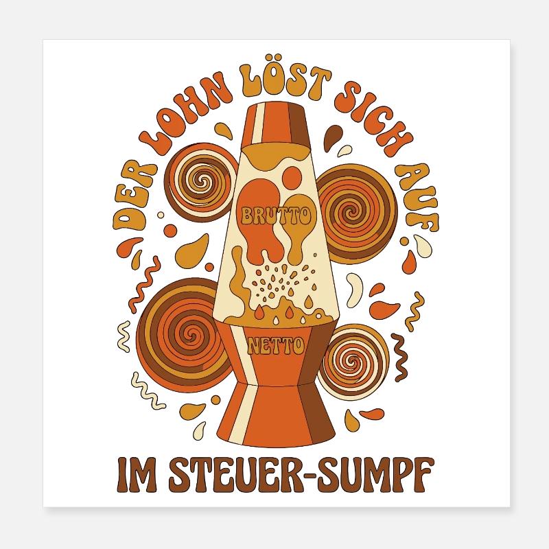 La récompense se dissout Poster 20 x 20 cm