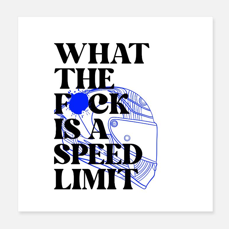 Voiture Poster 20 x 20 cm